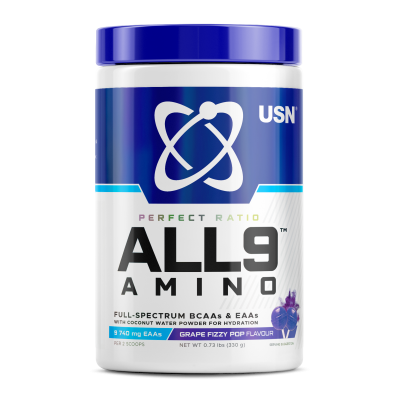 Детальное фото USN (SAR) All 9 Amino (330 гр) Виноград