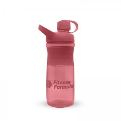 Детальное фото Fitness Formula Шейкер-бутылка с держателем (800 мл) Розовая