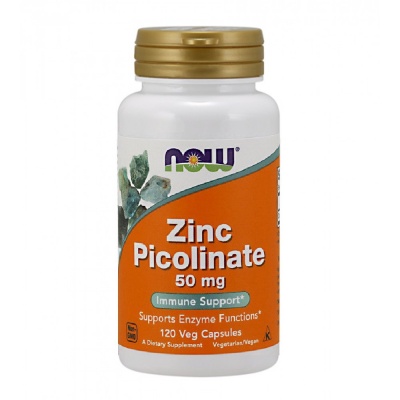 Детальное фото NOW Zinc Picolinate 50 mg (120 капс)