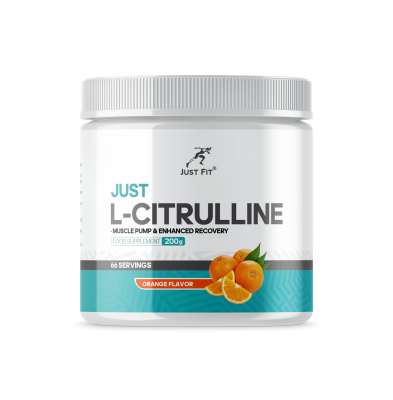 Детальное фото Just Fit L-Citrulline Malate (200 гр) Апельсин pr66