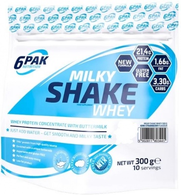 Детальное фото 6Pak Milky Shake Whey (300 гр) Кокос-шоколад