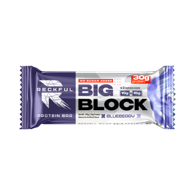 Детальное фото Reckful Big Block Protein Bar (100 гр) Черника