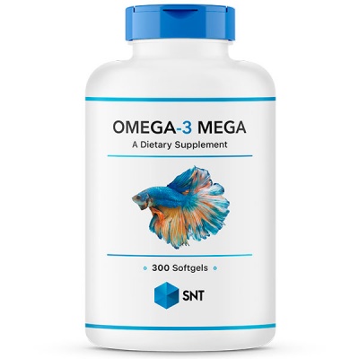Детальное фото SNT Omega-3 Mega (330/220 ЕЕ) 1000 mg (300 гел.капс)