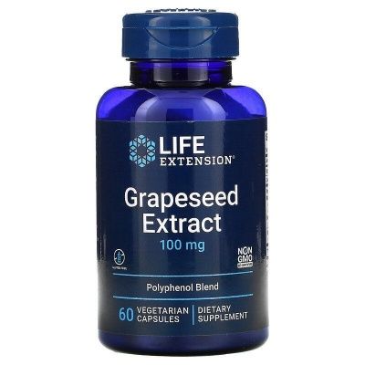 Детальное фото Life Extension Grapeseed Extract 100 mg (60 вег. капс)