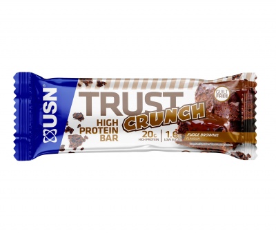 Детальное фото USN Trust Crunch Protein Bar (60 гр) Шоколадное пирожное