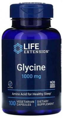 Детальное фото Life Extension Glycine 1000 mg (100 вег. капс)