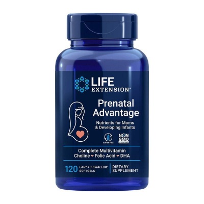 Детальное фото Life Extension Prenatal Advantage (120 гел. капс)