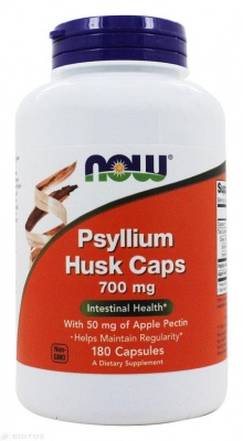 Детальное фото NOW Psyllium Husk 700 mg (180 капс)