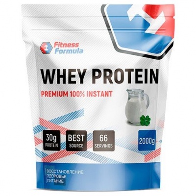 Детальное фото Fitness Formula 100% Whey Protein Premium (2000 гр) Натуральный