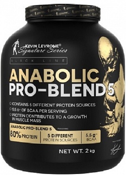 Анонс фото kevin levrone anabolic pro-blend 5 (2000 гр) шоколад