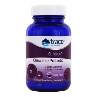 Детальное фото Trace Children's Chewable Probiotic (30 жев. табл)