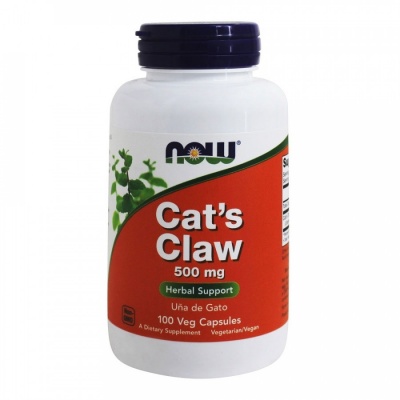 Детальное фото NOW Cat's Claw 500 mg (100 капс)