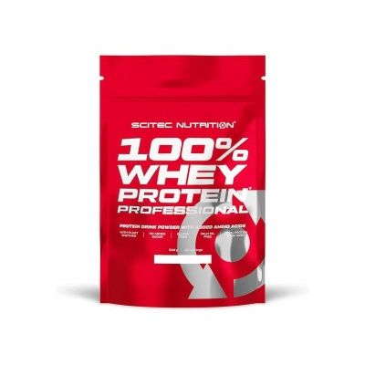 Детальное фото Scitec Nutrition 100% Whey Protein Professional (1000 гр) Клубника-Белый шоколад