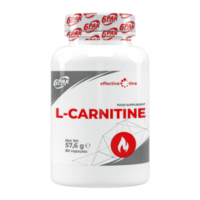 Детальное фото 6Pak Effective Line L-Carnitine 1000 mg (90 капс)
