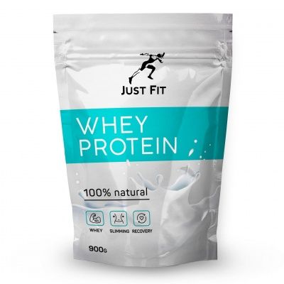 Детальное фото Just Fit Whey Protein (900 гр) Клубника