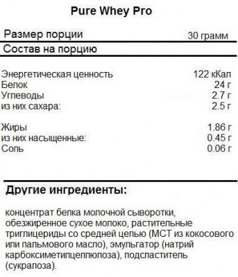 Детальное фото Nutriversum Pure Whey Pro (700 гр) Ваниль