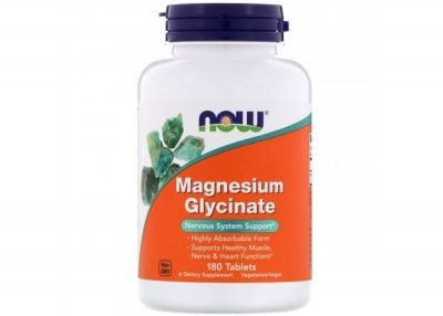 Детальное фото NOW Magnesium Glycinate (180 табл)