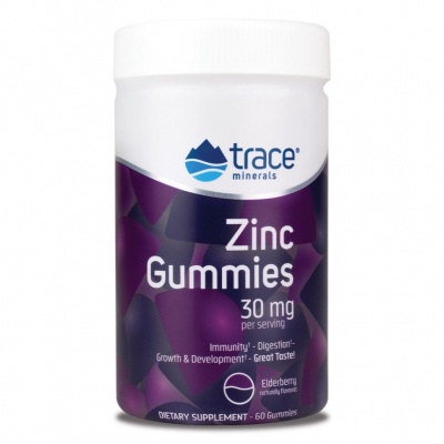 Детальное фото Trace Zinc Gummies (60 жев. конф) Бузина