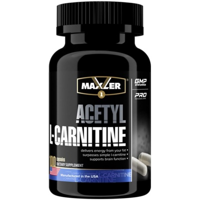 Детальное фото Maxler Acetyl L-Carnitine (100 капс)