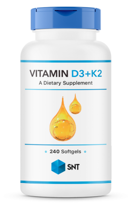 Детальное фото SNT Vitamin D3 + K2 (240 гел. капс)