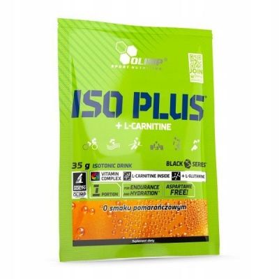 Детальное фото Olimp Iso Plus + L-Carnitine (35 гр) Тропик