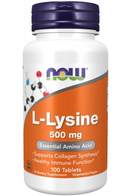 Детальное фото NOW L-Lysine 500 mg (100 табл)