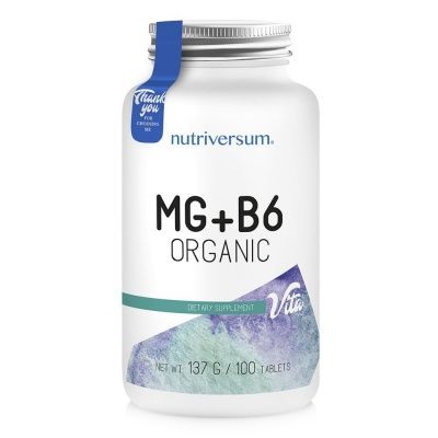 Детальное фото Nutriversum Mg plus B6 Organic (100 табл)
