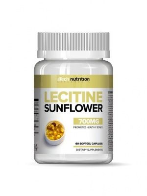Детальное фото aTech Lecitin Sunflower 700 mg (90 гел. капс)