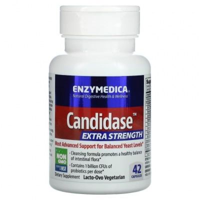 Детальное фото ENZYMEDICA Candidase Extra Strength (42 капс)