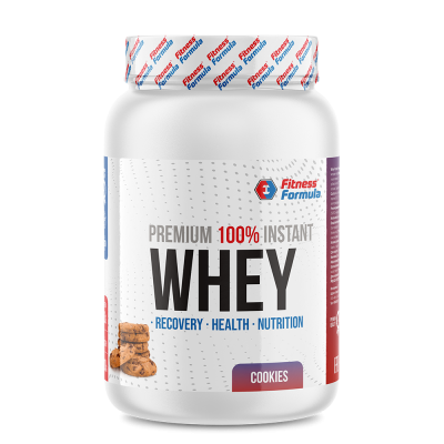 Детальное фото Fitness Formula Whey Protein Premium (900 гр) банка Печенье