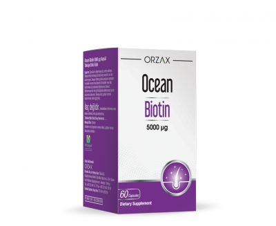Детальное фото Orzax Ocean Biotin 5000 mcg (60 капс)