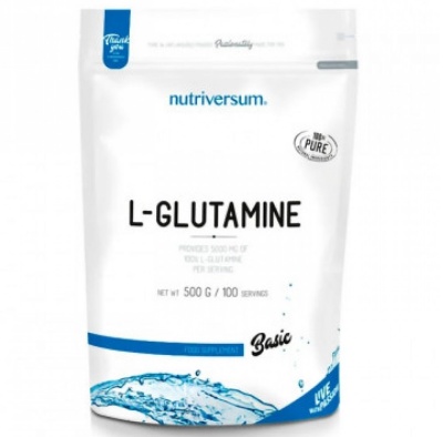 Детальное фото Nutriversum Basic L-Glutamine (500 гр)