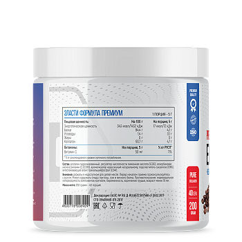 Анонс фото fitness formula elasti formula (200 гр) кофе
