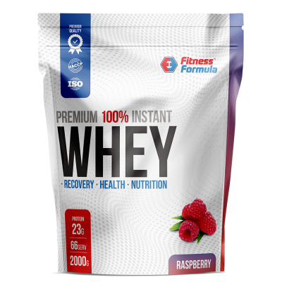 Детальное фото Fitness Formula 100% Whey Protein Premium (2000 гр) Малина