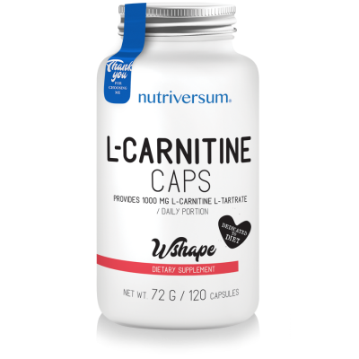 Детальное фото Nutriversum Wshape L-Carnitine caps (120 капс)