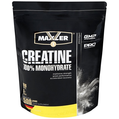 Детальное фото Maxler 100% Creatine Monohydrate (500 гр) пакет
