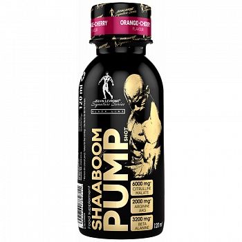 Анонс фото kevin levrone shaaboom pump (120 мл) апельсин - цитрус