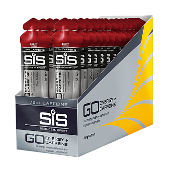 Анонс фото sis go energy + caffeine gel (60 мл) ягоды