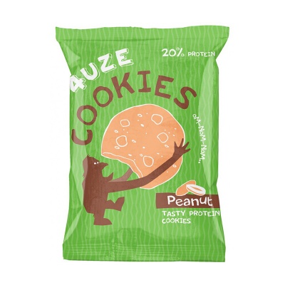 Детальное фото Fuze Cookies (40 гр) Арахис