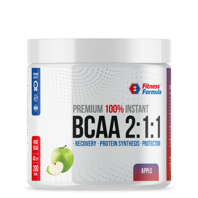 Детальное фото Fitness Formula BCAA 2:1:1 (200 гр) Яблоко