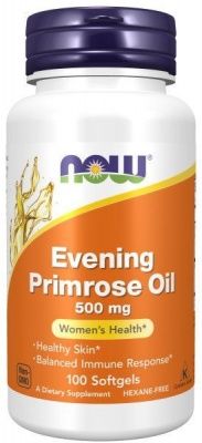 Детальное фото NOW Evening Primrose Oil 500 mg (100 гел. капс)