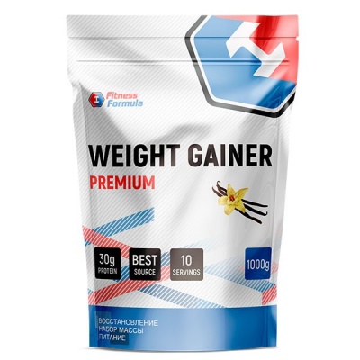 Детальное фото Fitness Formula Weight Gainer Premium (1000 гр) Ваниль
