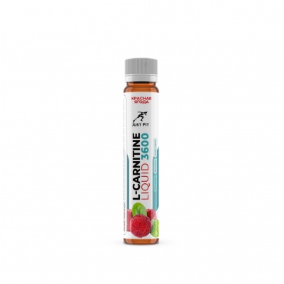 Детальное фото Just Fit L-carnitine Liquid 3600 (25 мл) Красная ягода