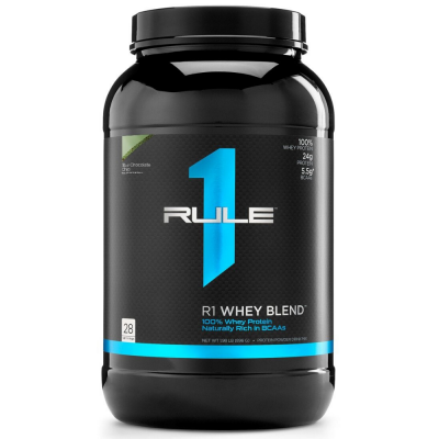 Детальное фото Rule1 Whey Blend (896 гр) Мятно-шоколадная крошка