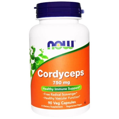 Детальное фото NOW Cordyceps 750 mg (90 капс)