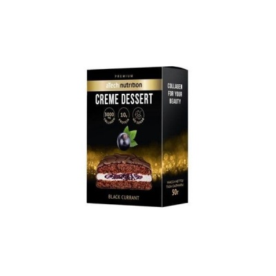 Детальное фото aTech Creme Dessert (50 гр) печенье протеиновое Смородина в глазури
