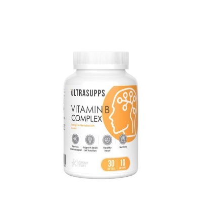 Детальное фото UltraSupps Vitamin B complex (30 гел. капс)