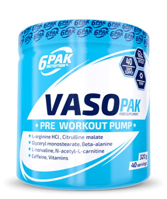 Детальное фото 6Pak Vaso Pak (320 гр) Кола лайм