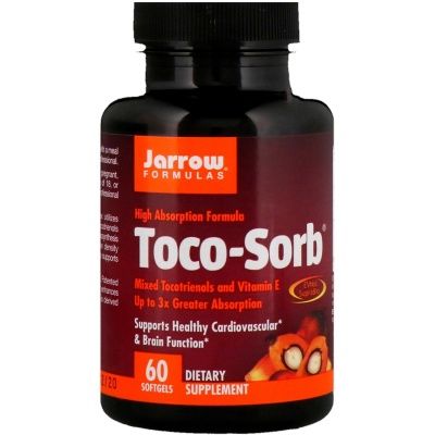 Детальное фото Jarrow Toco-Sorb® (60 гел. капс)