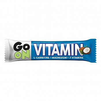 Анонс фото go on vitamin bar (50 гр) coconut